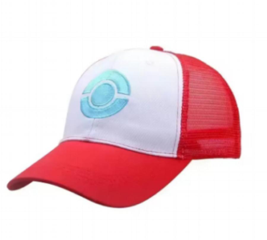 Anime Pokemon Figure Cosplay Baseball Cap Peaked Cap Ash Ketchum Gifts Children Adult Letter C Cotton Embroidery Adjustable Hat