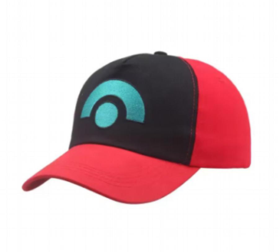 Cosplay Baseball Cap Anime Pokemon Figure Peaked Cap Ash Ketchum Letter C Cotton Embroidery Adjustable Hat Gifts Children Adult