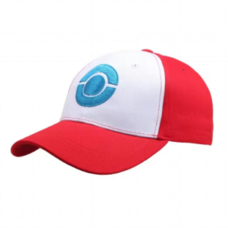 Letter C Cotton Embroidery Adjustable Hat Gifts Children Adult Anime Pokemon Figure Cosplay Baseball Cap Peaked Cap Ash Ketchum