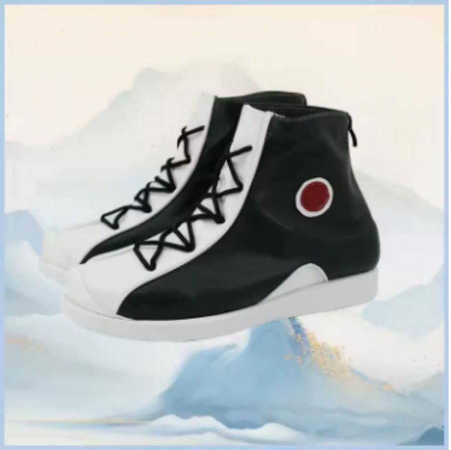 Pet elfin Ash Ketchum Cosplay Costume Shoes Handmade Faux Leather Boots